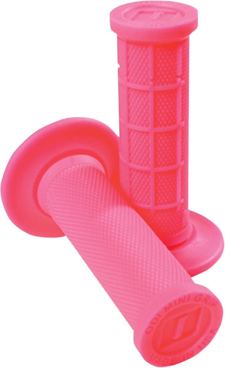 Mini Mx Half Waffle Grips Pink - Click Image to Close