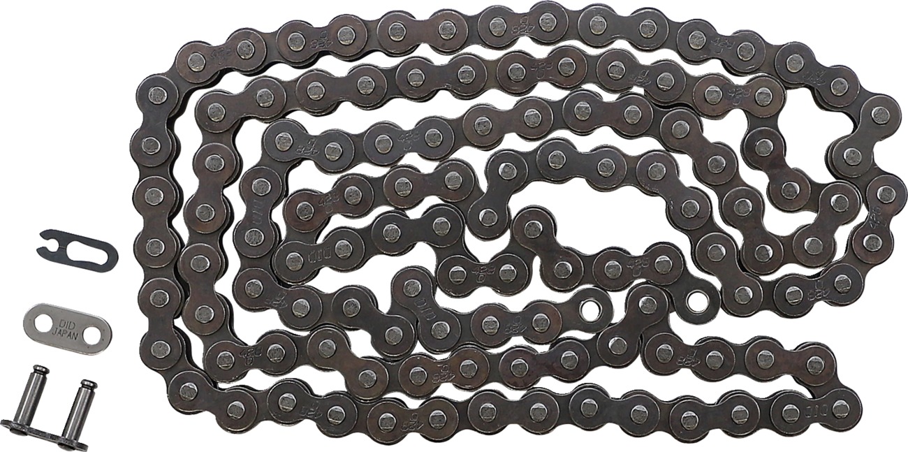 D.I.D 428HD Standard Series Non-O-Ring Chain 120 Link Natural - Click Image to Close