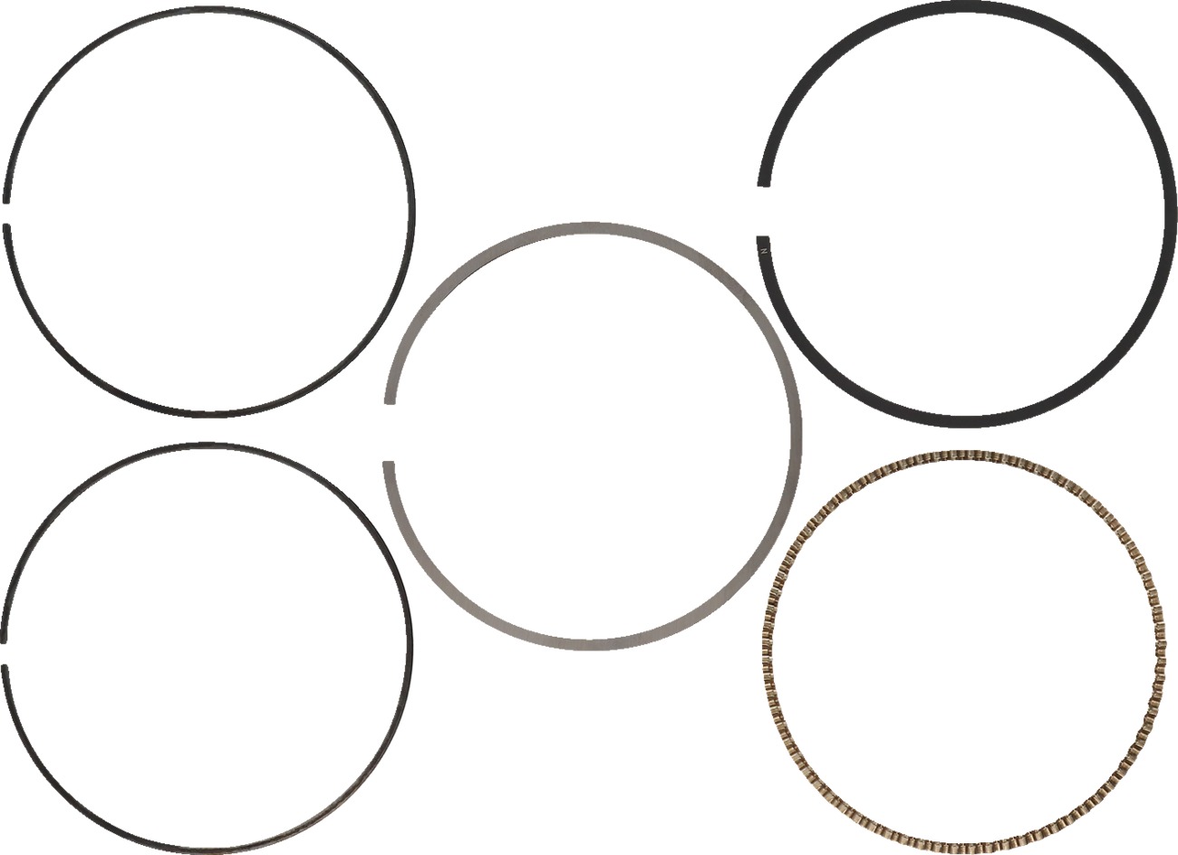 Wiseco Piston Ring Set 98.43mm for Wiseco Pistons Harley-Davidson - Fits Wiseco pistons only. For select Harley-Davidson models - Click Image to Close