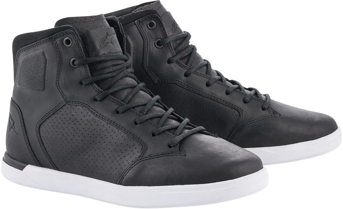 J-Cult Leather Street Riding Shoes Black US 9 - Click Image to Close