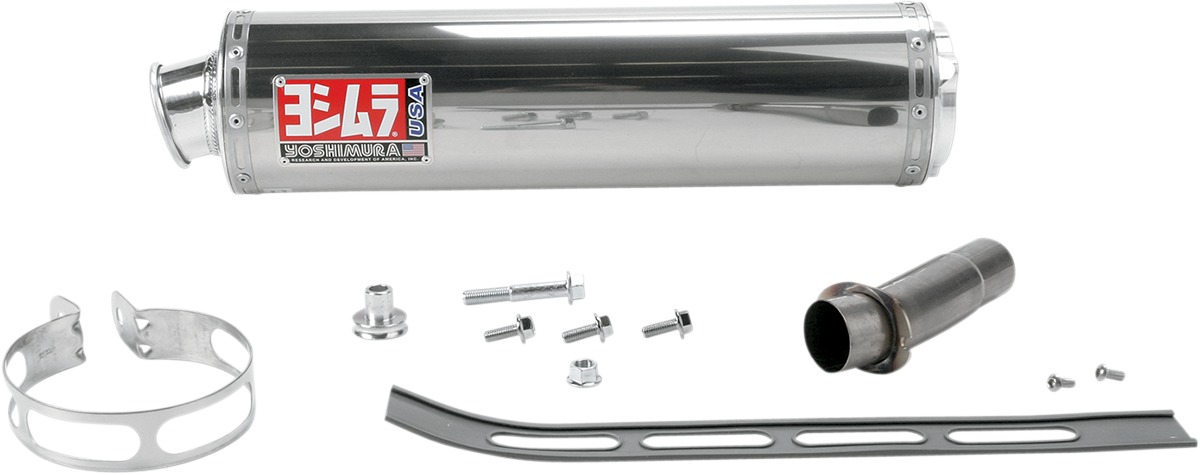 RS3 Stainless Steel Bolt On Exhaust - 98-02 Kawasaki ZX6R - Click Image to Close