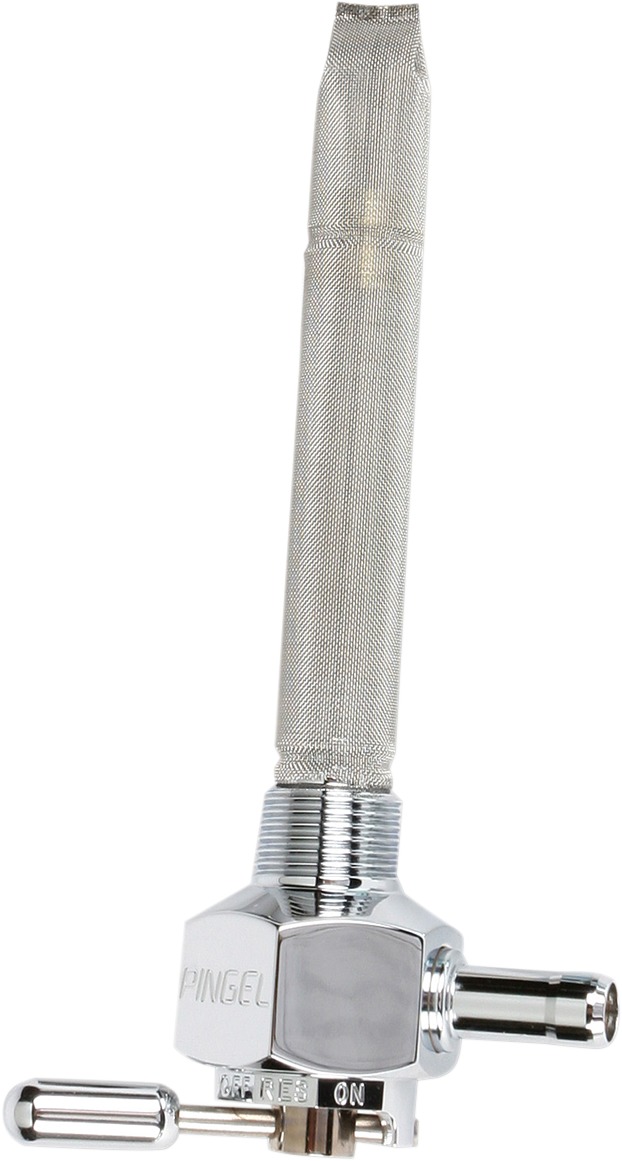 Pingel Hex Fuel Valve Chrome Rear Out - Click Image to Close