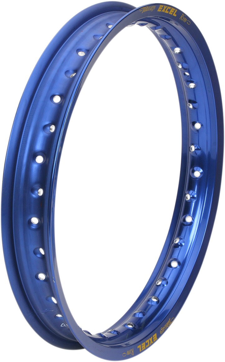 Excel Takasago 18x2.15 36H Blue Rear Rim - 18x2.15 36H Blue Rear Rim for KTM, Yamaha - Click Image to Close
