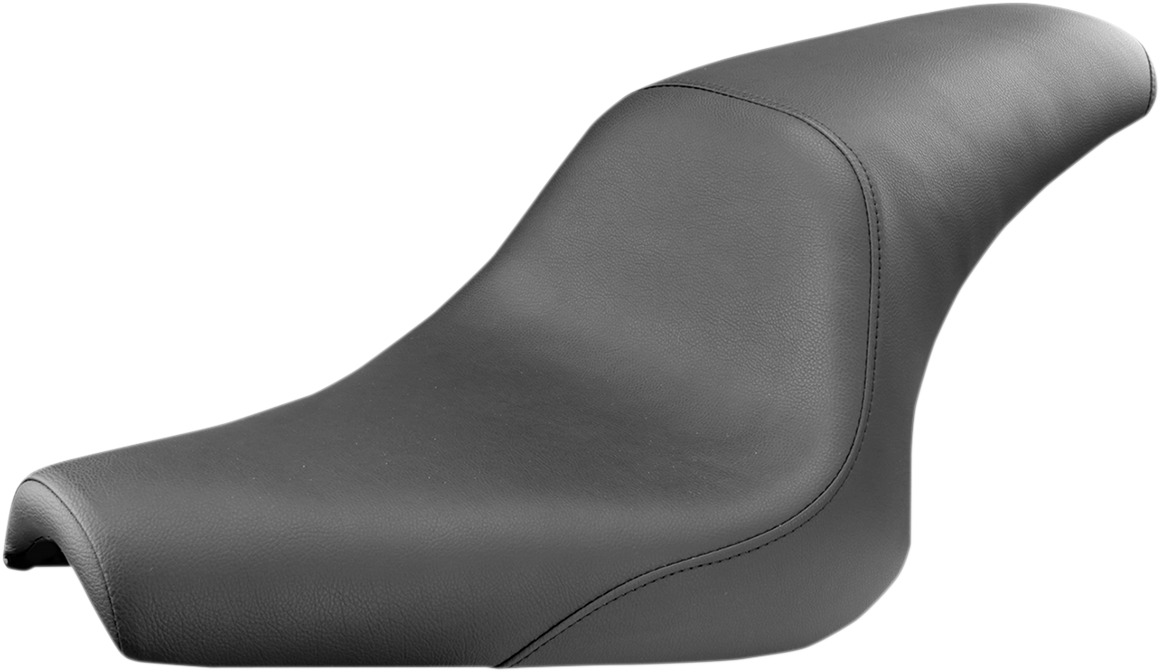 Profiler Smooth 2-Up Seat Black Gel Low - For 13-19 Yamaha XVS950 Bolt - Click Image to Close