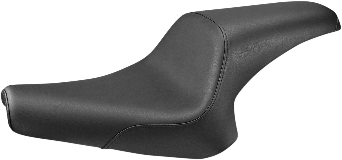 Profiler Smooth 2-Up Seat Black Gel Low - For 13-19 Yamaha XVS950 Bolt - Click Image to Close