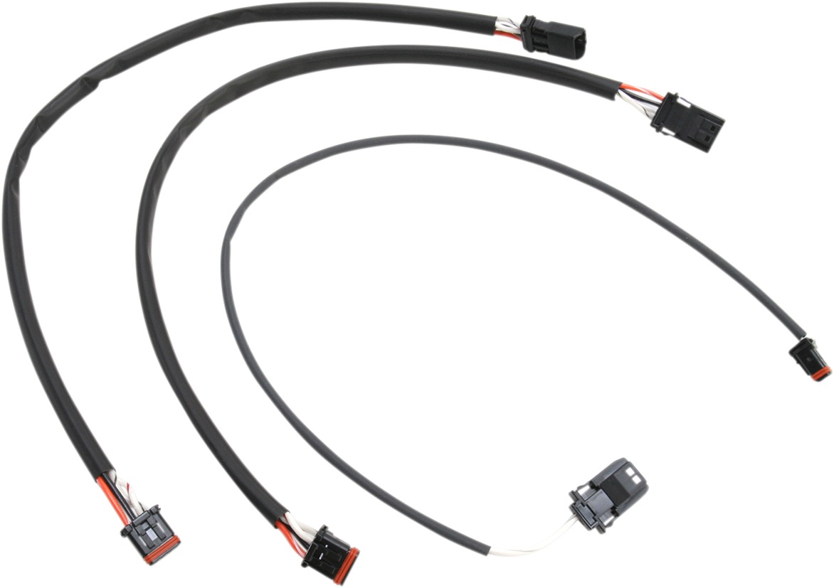 Namz Handlebar Control Extension Harness 15" Plug-n-Play USA Made - Click Image to Close