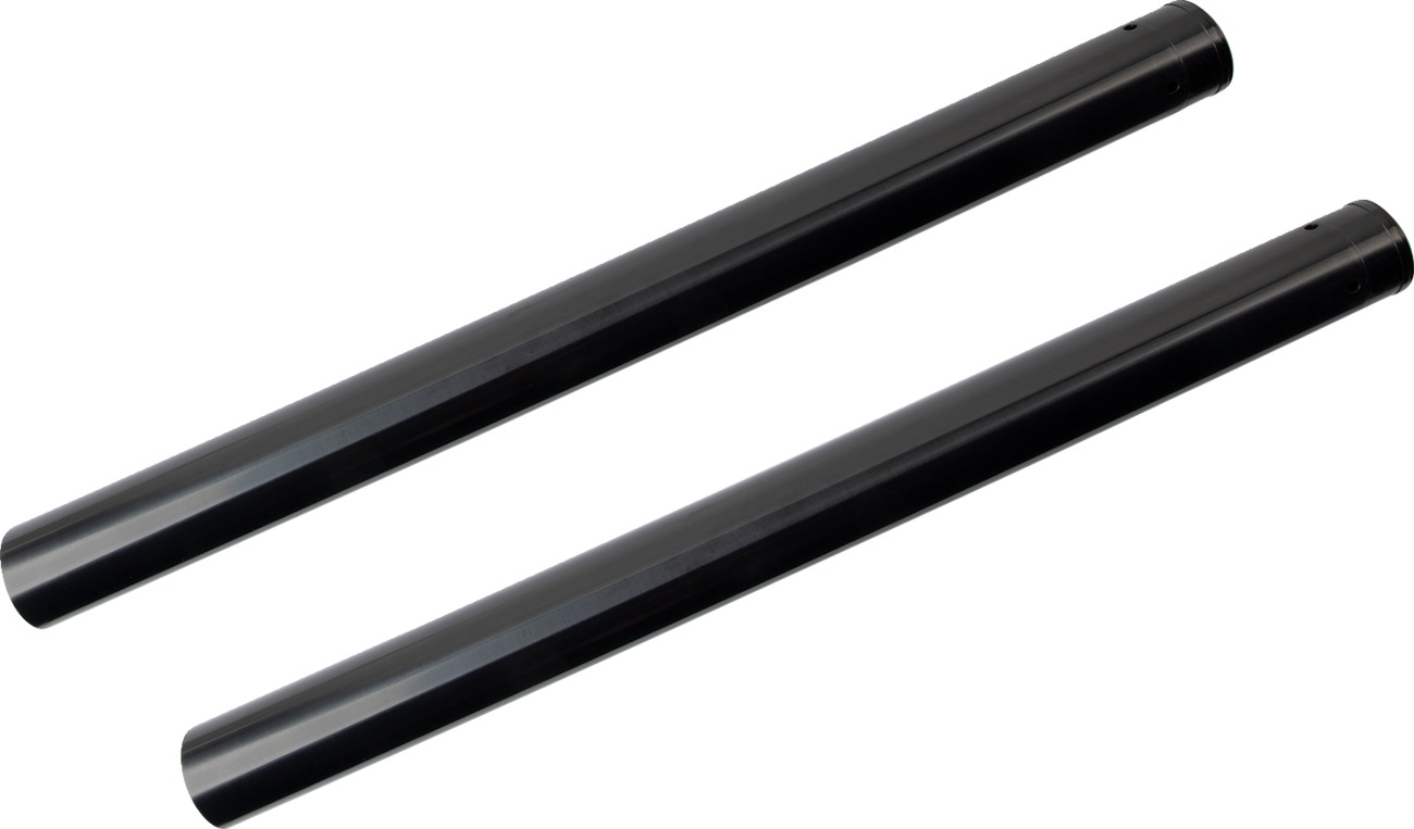 Custom Cycle Eng 49mm Black Fork Tubes 23-3/4" Steel - Click Image to Close