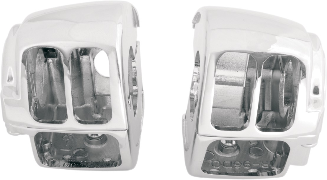 Drag Specialties Handlebar Switch Housing Kit Chrome For Harley FLHR FLHT - Click Image to Close