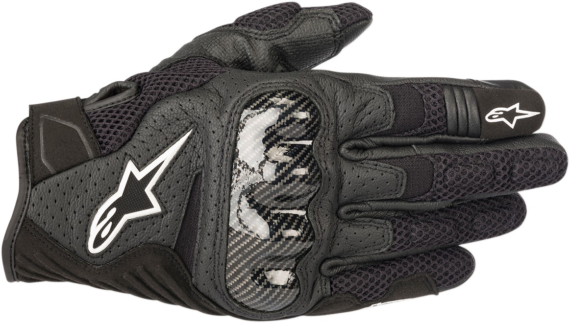 SMX1 Air V2 Motorcycle Gloves Black 2X-Large - Click Image to Close