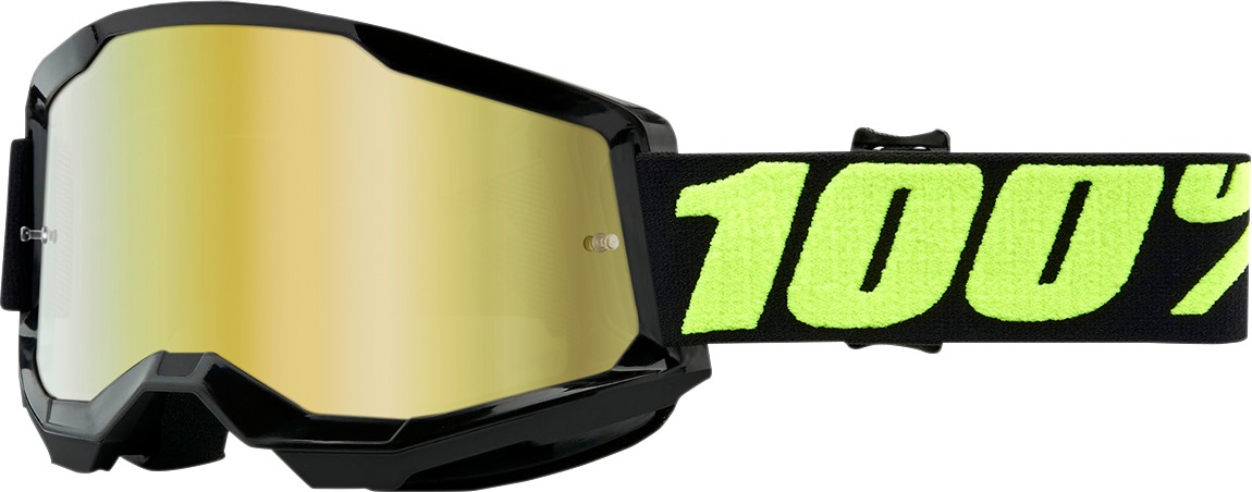 Strata 2 "Upsol" Goggles - Gold Mirror Lens - Click Image to Close