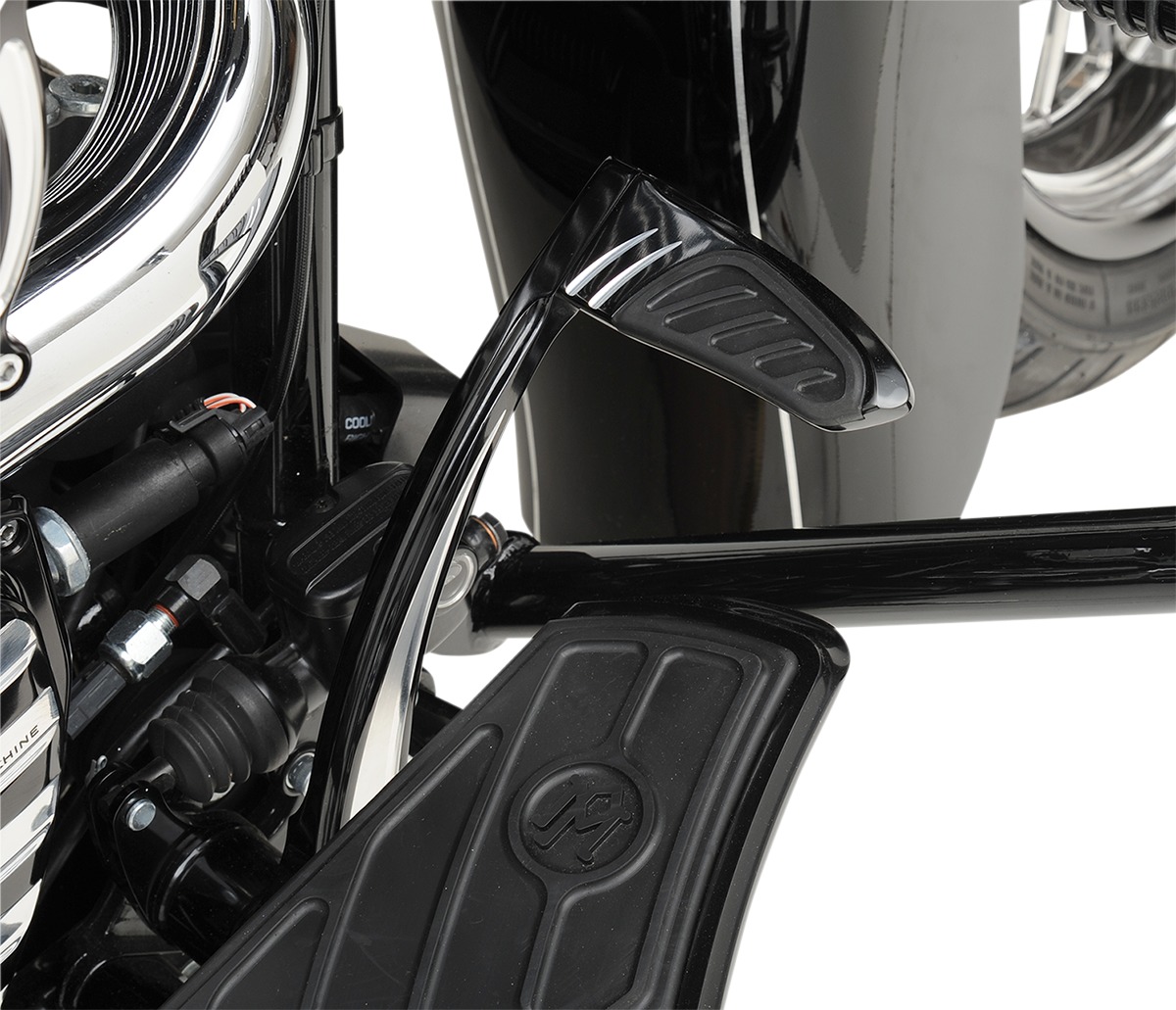 Contour Aluminum Fixed Brake Pedal Contrast Cut - Click Image to Close