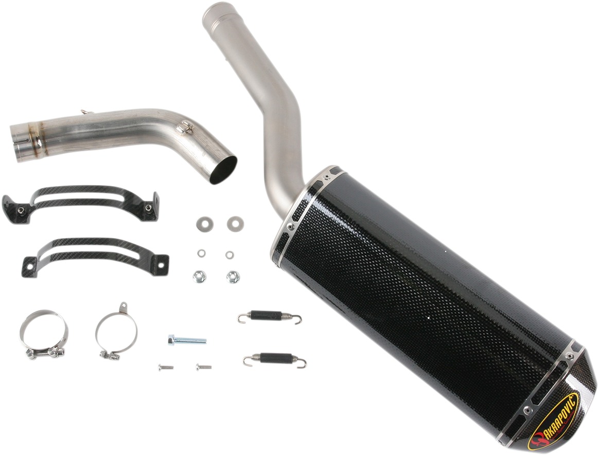 Carbon Fiber Slip On Exhaust - 06-07 Suzuki GSXR600 & GSXR750 - Click Image to Close