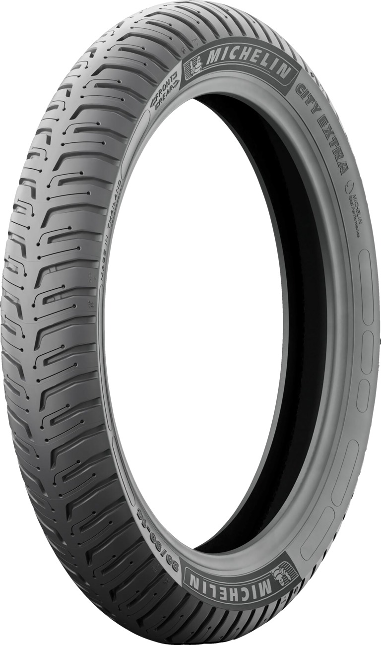 Michelin City Extra Reinforced Tire 3.50-10 59J Bias Tubeless - Reinforced 3.50-10 59J tubeless scooter tire - Click Image to Close