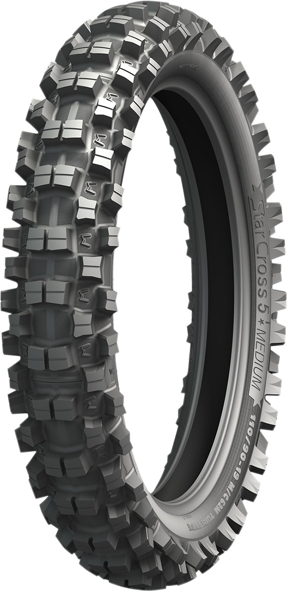 90/100-16 StarCross 5 Medium Rear Motorcycle Tire - TT - Click Image to Close