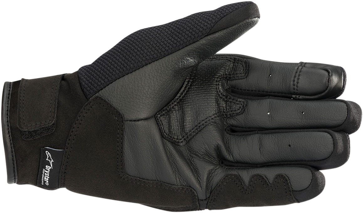 Women's S-Max Drystar Street Riding Gloves Black/Gray Large - Click Image to Close