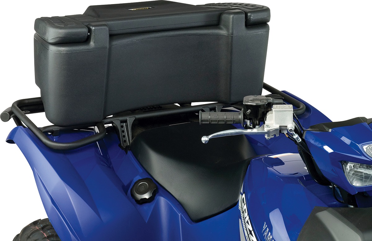Moose Offroad Rear Trunk Storage Box Black Universal Fit - Universal rear trunk storage box, black, by Moose Offroad - Click Image to Close