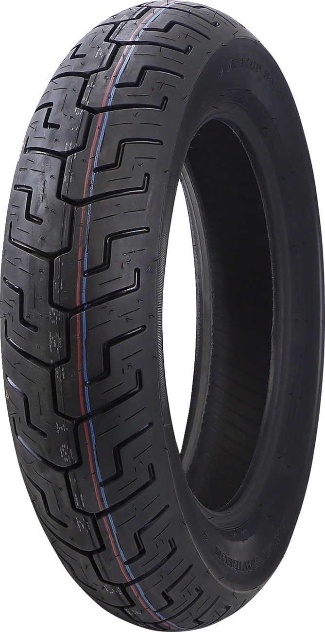 Dunlop D401 Rear Tire 150/80B16 77H Tubeless Blackwall - Click Image to Close
