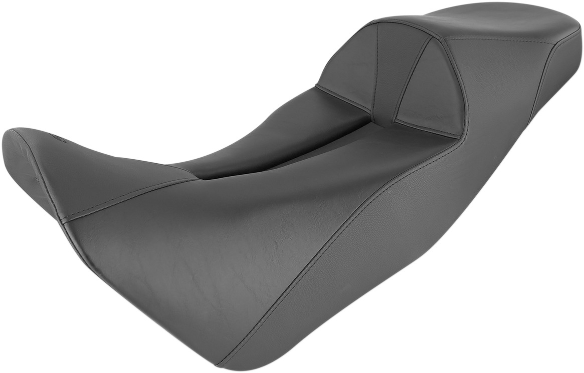 Adventure Track Stitched 2-Up Seat - Black - For 16-20 Honda Africa Twin - Click Image to Close