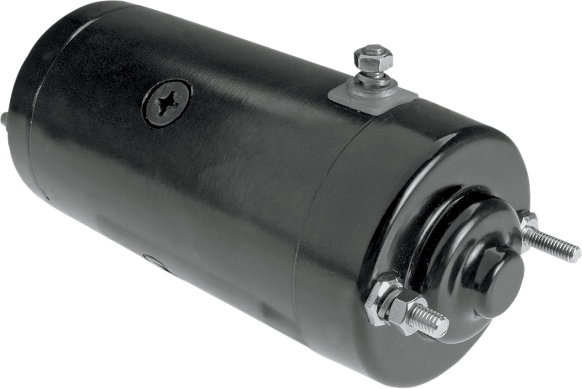 Black High Torque Starter - Replaces 31458-66 On 65-83 Harley w/ Prestolite - Click Image to Close