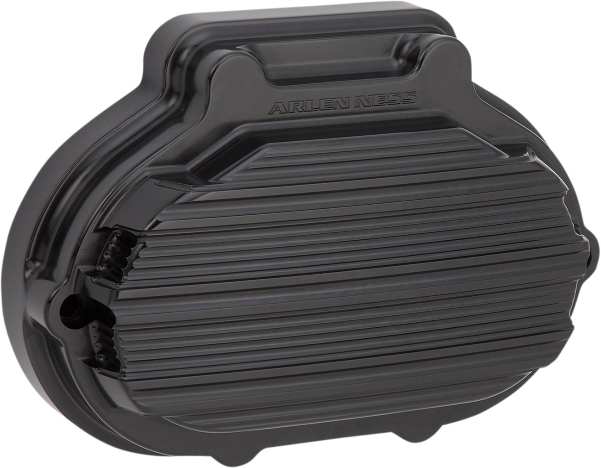 10-Gauge Transmission Side Cover Black 03-826 for '14-up Touring w/ fairing - Click Image to Close