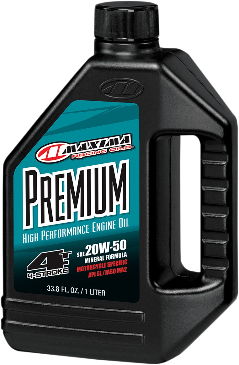 Maxima Maxum4 Premium 20W50 Engine Oil 1 Liter - Click Image to Close