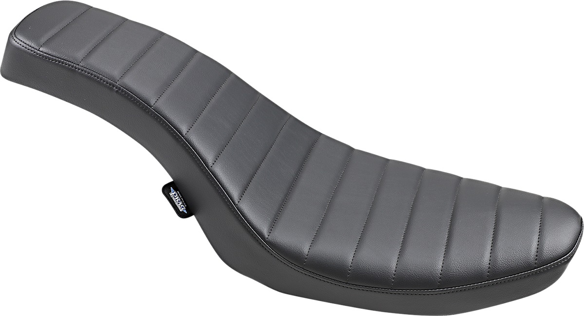 Spoon Style Classic Stitch Vinyl 2-Up Seat Black Low - Click Image to Close