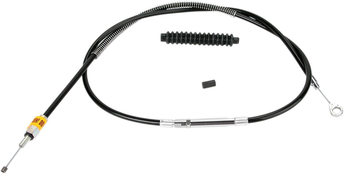 Barnett High-Efficiency Black Vinyl Clutch Cable For Harley-Davidson - Reduces lever effort by up to 40% For Harley-Davidson - Click Image to Close