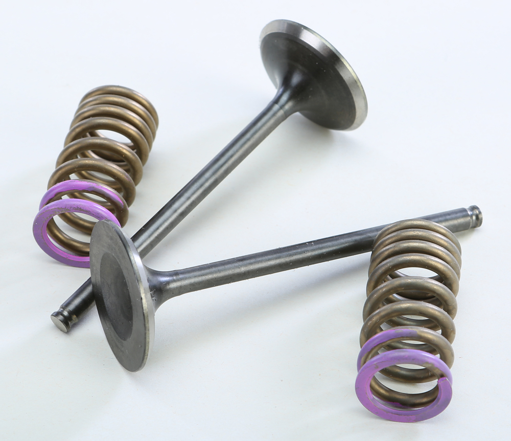 Steel Intake Valve & Spring Kit - For CRF250R 04-07 - CRF250X 04-16 - Click Image to Close