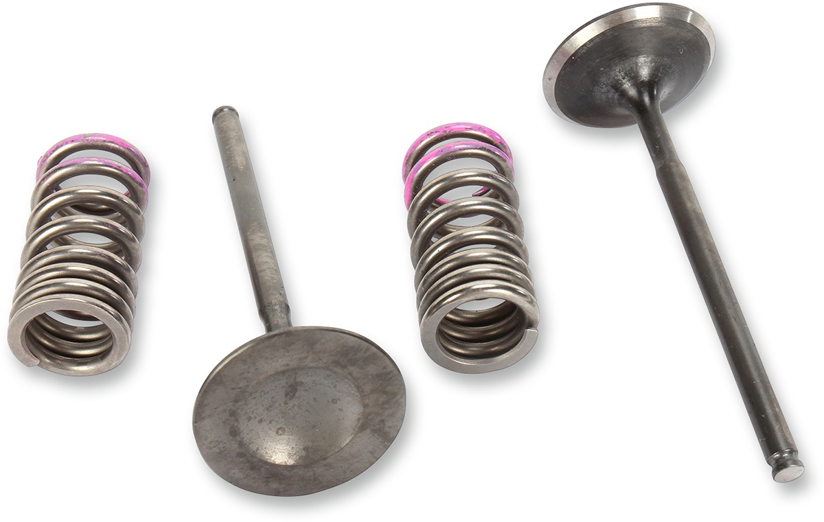 Steel Intake Valve & Spring Kit - For CRF250R 04-07 - CRF250X 04-16 - Click Image to Close