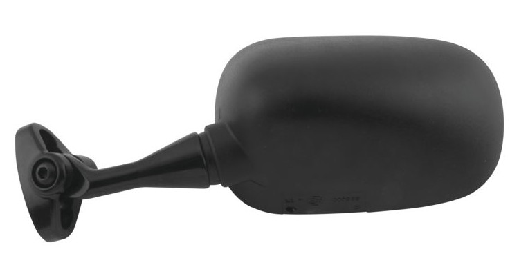 Black Replacement Mirror - Left Fits Honda CBR929RR CBR954RR - Click Image to Close