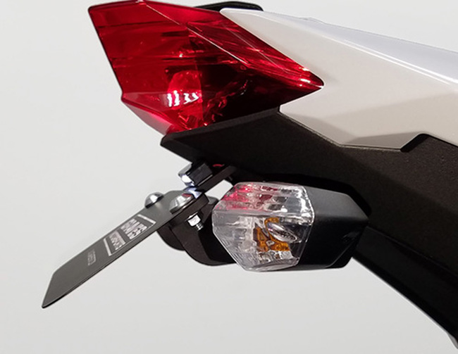 Fender Eliminator Kit with Tag Light - For Kawasaki Ninja 300 - Click Image to Close