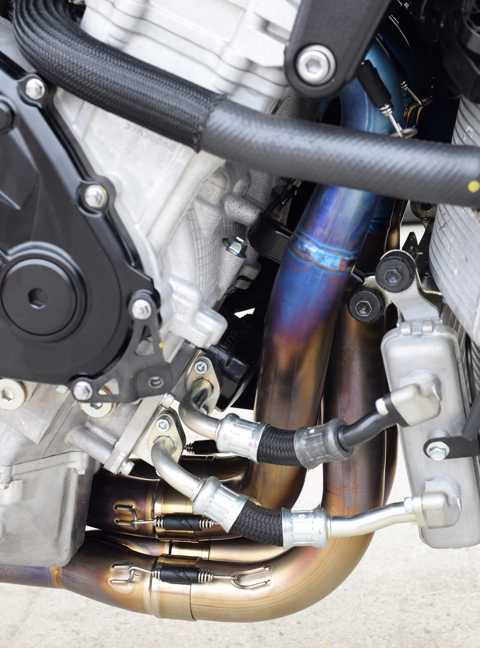 Titanium Full Exhaust - For 17-23 Suzuki GSX-R1000 - Click Image to Close