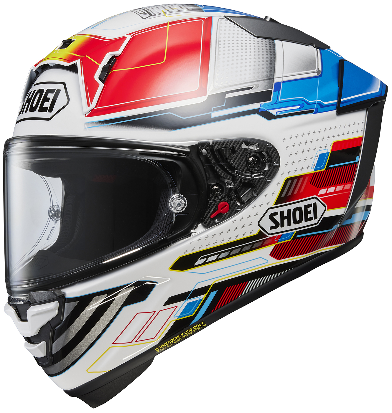 Shoei X-15 Proxy TC-10 Helmet Large - Large, TC-10 color, premium race helmet - Click Image to Close