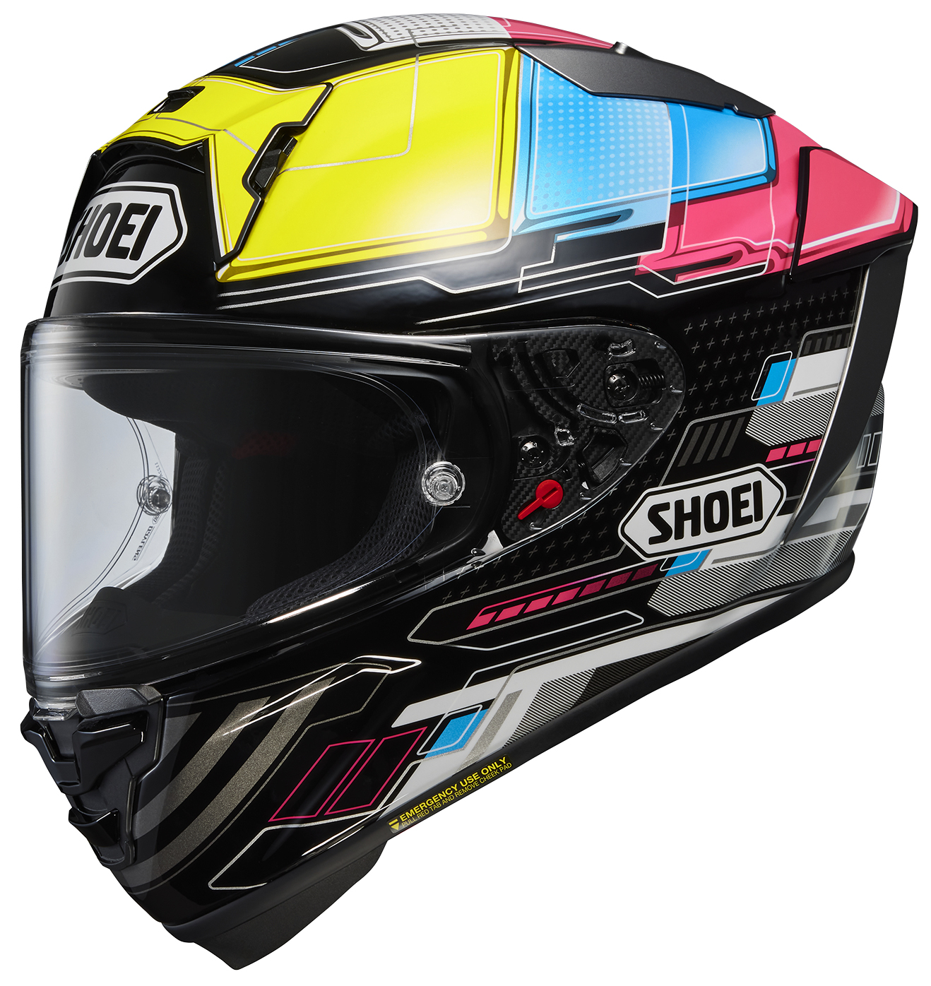 Shoei X-15 Proxy TC-11 Helmet Medium - Medium TC-11 full-face helmet by Shoei - Click Image to Close