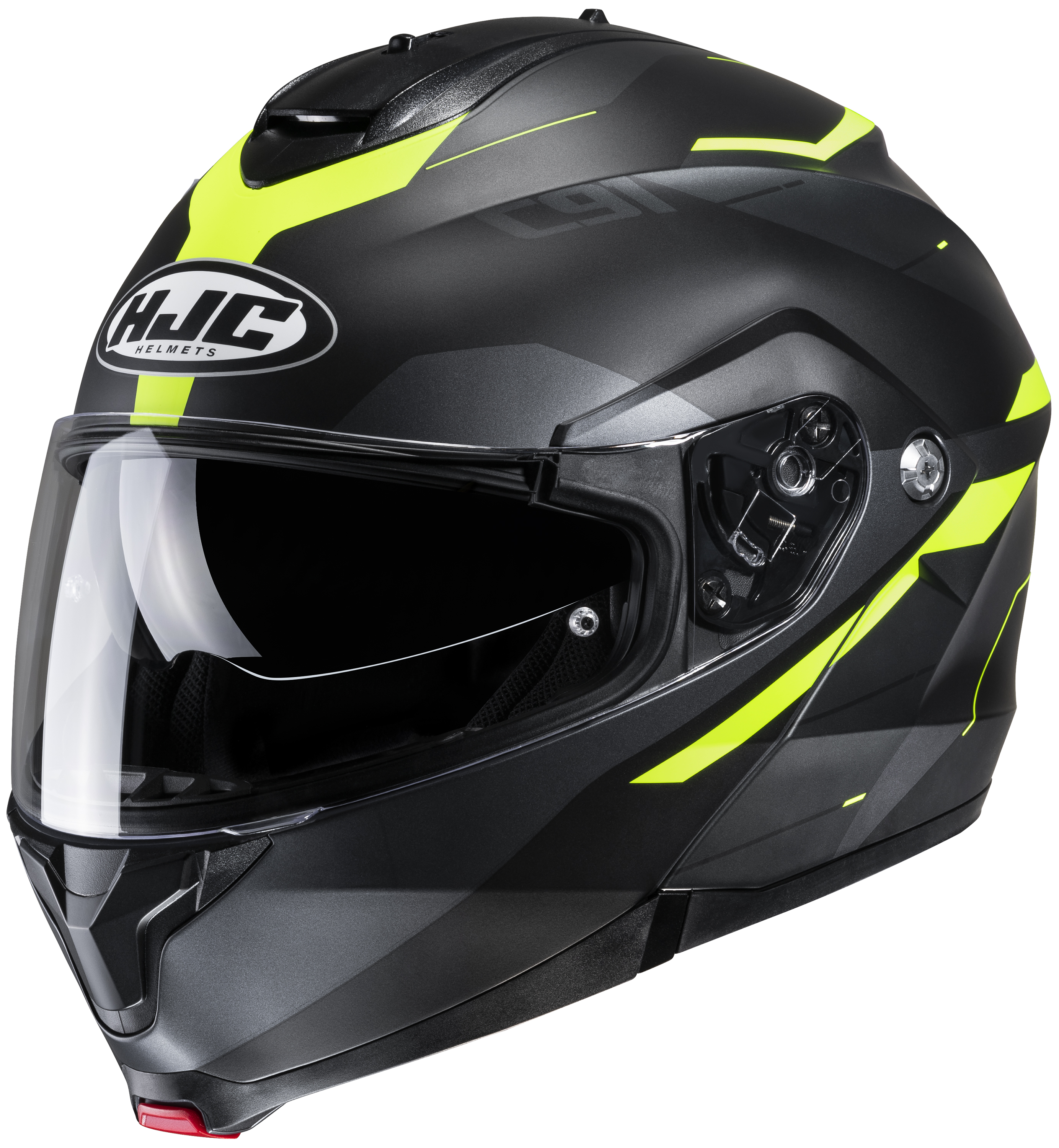 HJC C91 Karan MC-3HSF Helmet X-Small - Modular street helmet, X-Small, MC-3HSF finish - Click Image to Close