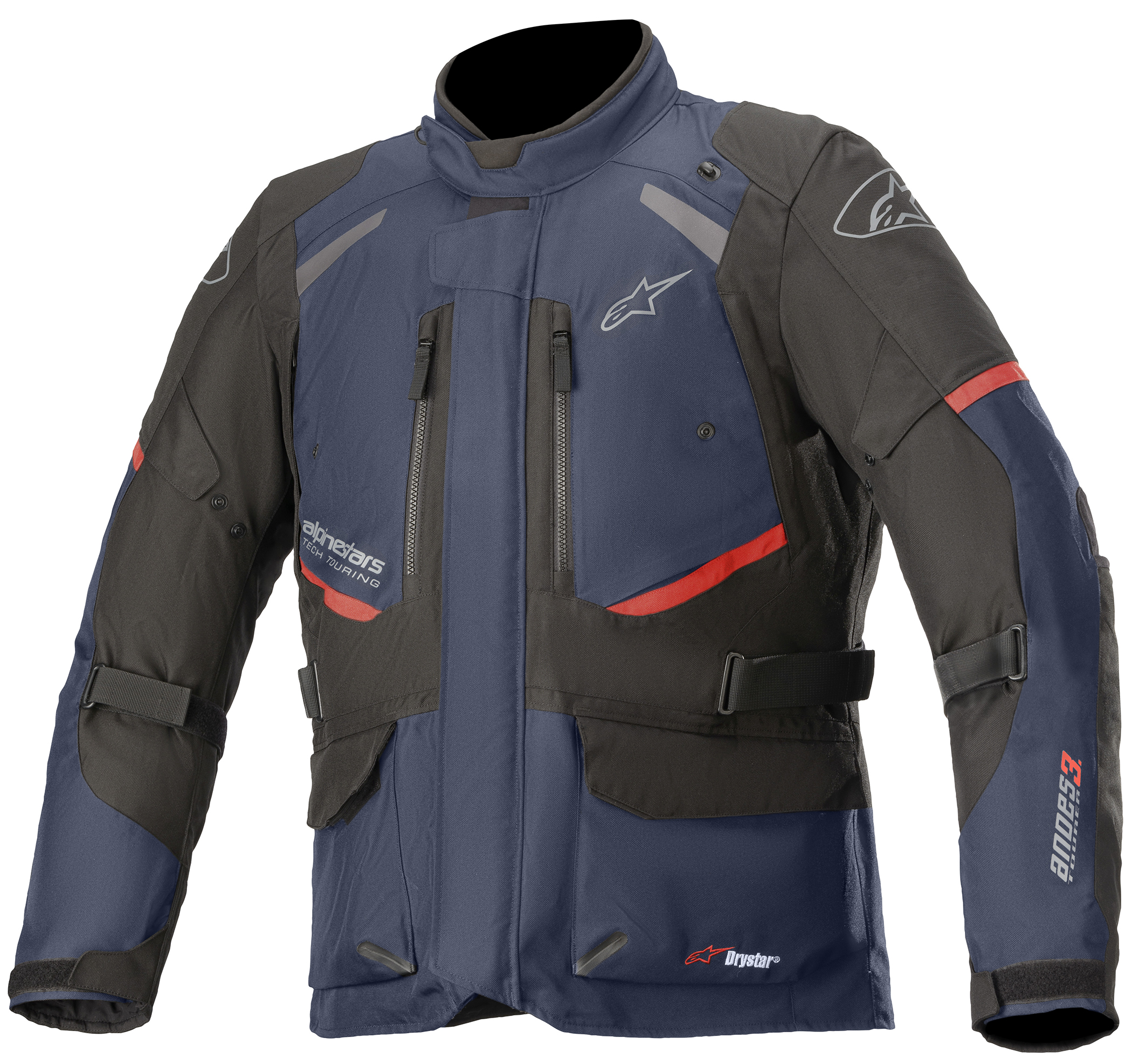 Andes V3 Dual Sport Jacket Black XL by Alpinestars - Dual Sport Jacket XL For Alpinestars Andes V3 - Click Image to Close