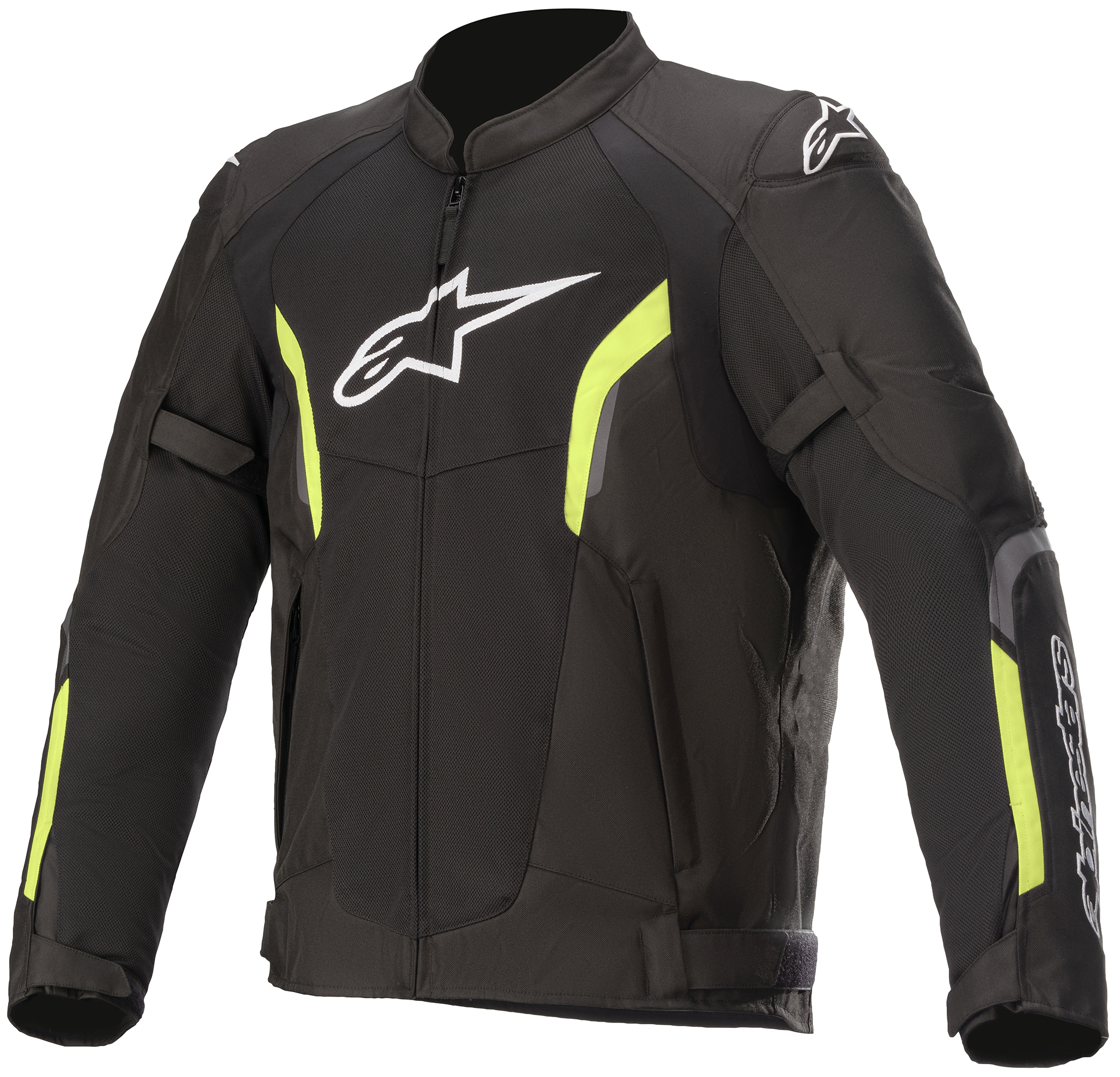Alpinestars AST V2 Air Jacket Black/Yellow Fluo - Large - AST V2 Air Jacket For Large Size - Click Image to Close