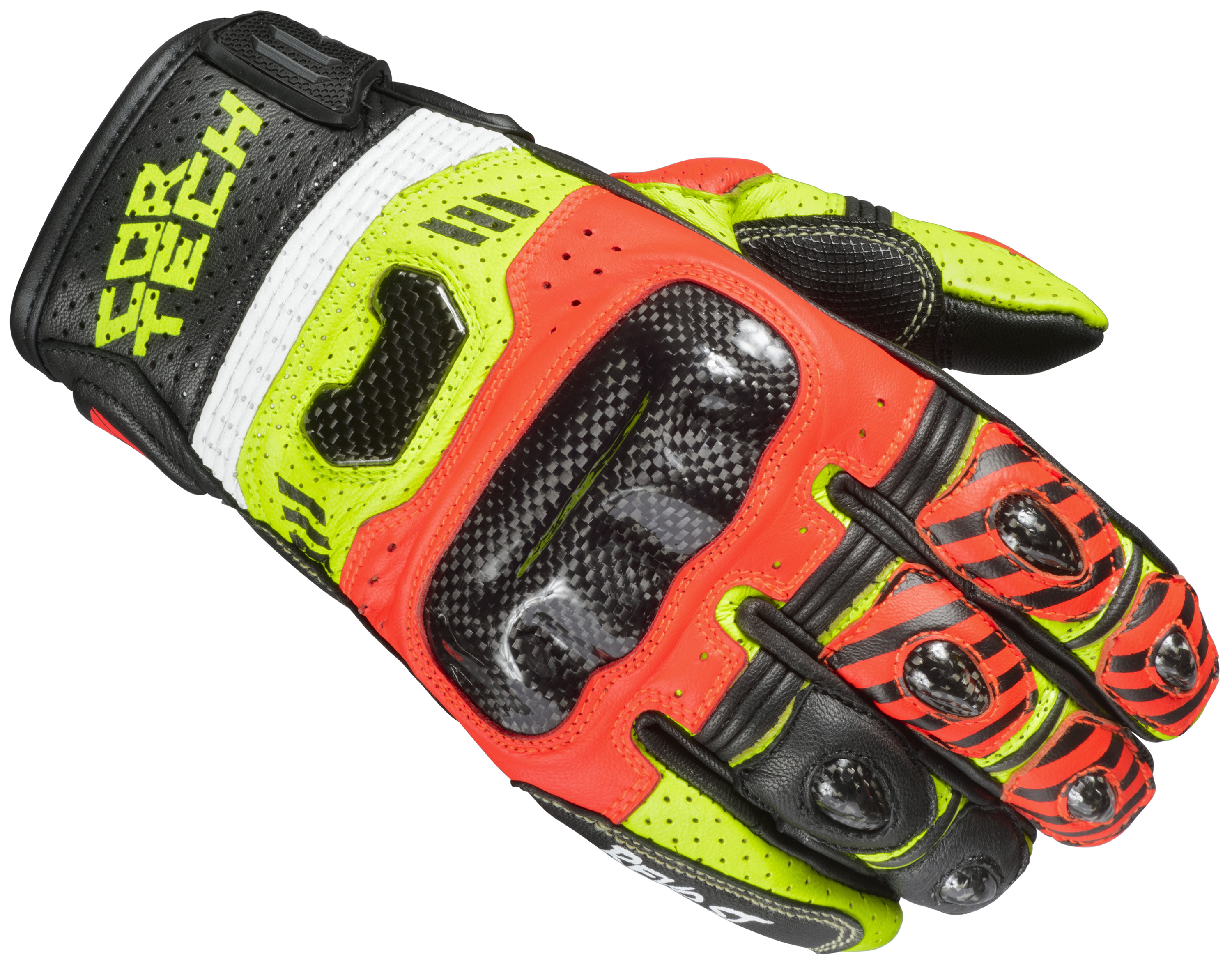 Cortech Revo Sport ST Gloves Red 2XL - Red 2XL sport street gloves by Cortech - Click Image to Close