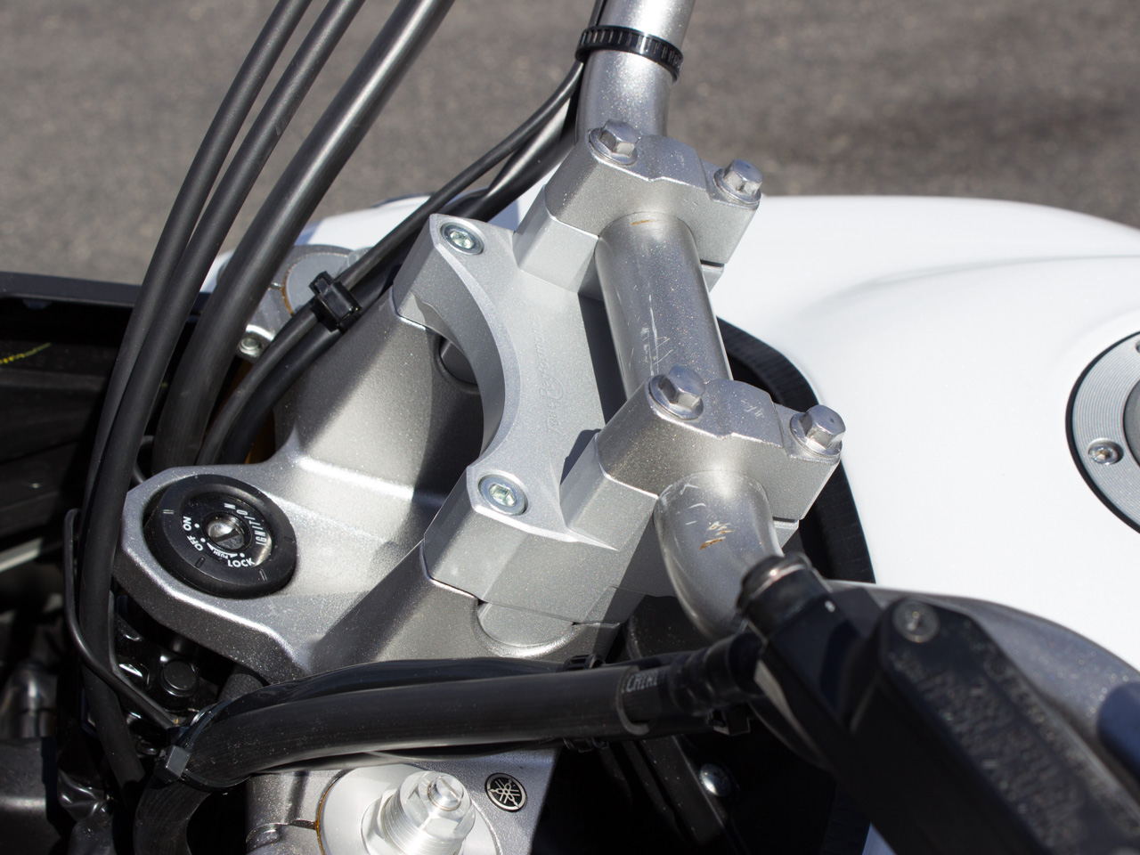 Handlebar Risers 2" 1-1/2" - For 12-13 Yamaha XTZ1200 Super Tenere - Click Image to Close