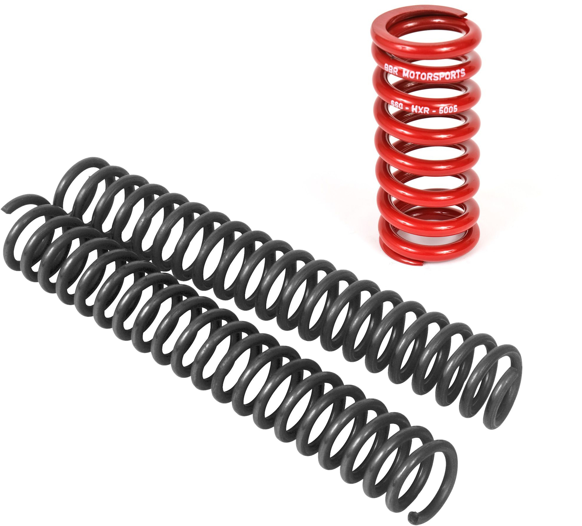 Heavy Duty Fork & Shock Spring Kit - For 00-21 Honda CRF50F/XR50 & Suzuki DRZ70 - Click Image to Close