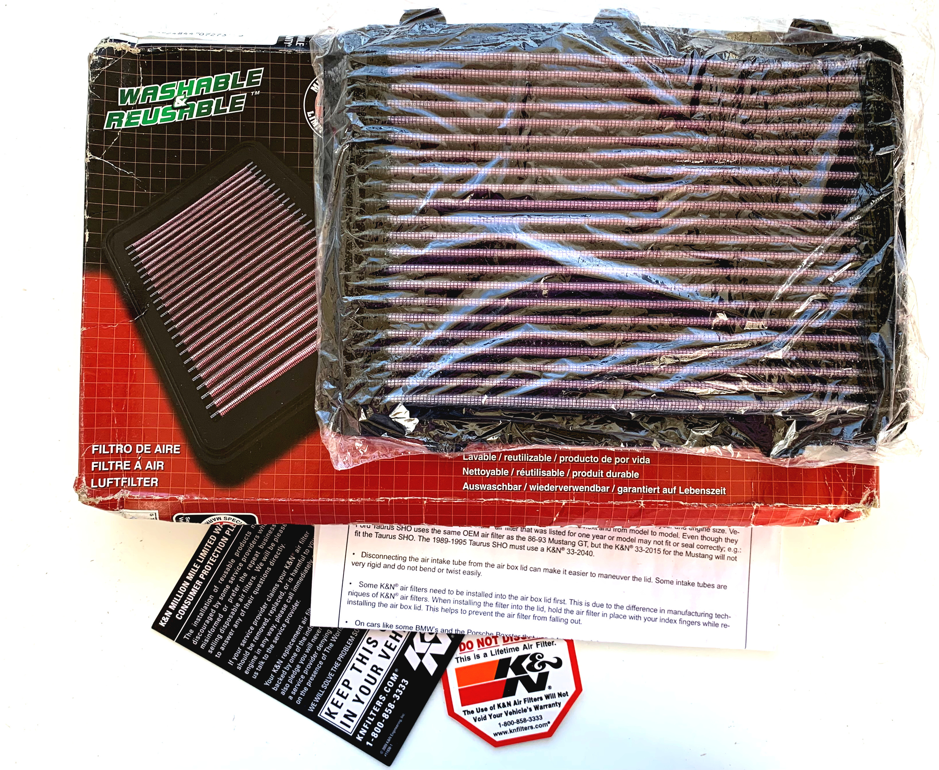 *OPEN BOX* High Flow Air Filter - For Specific 1995-2000 Alfa Romeo/ Fiat Automobiles - Click Image to Close