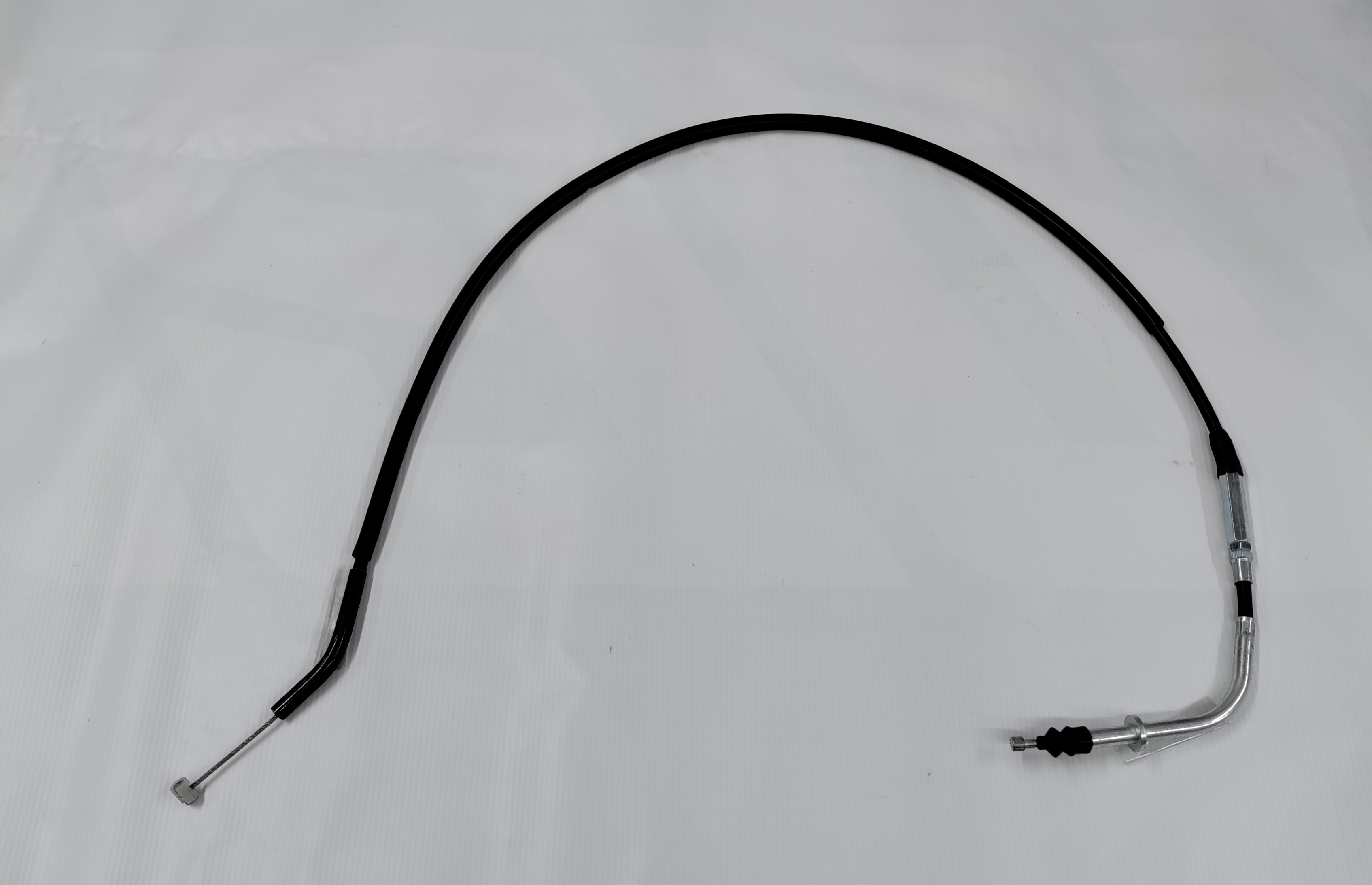 Black Vinyl Clutch Cable - 06-15 Kawasaki Ninja 650R - Click Image to Close