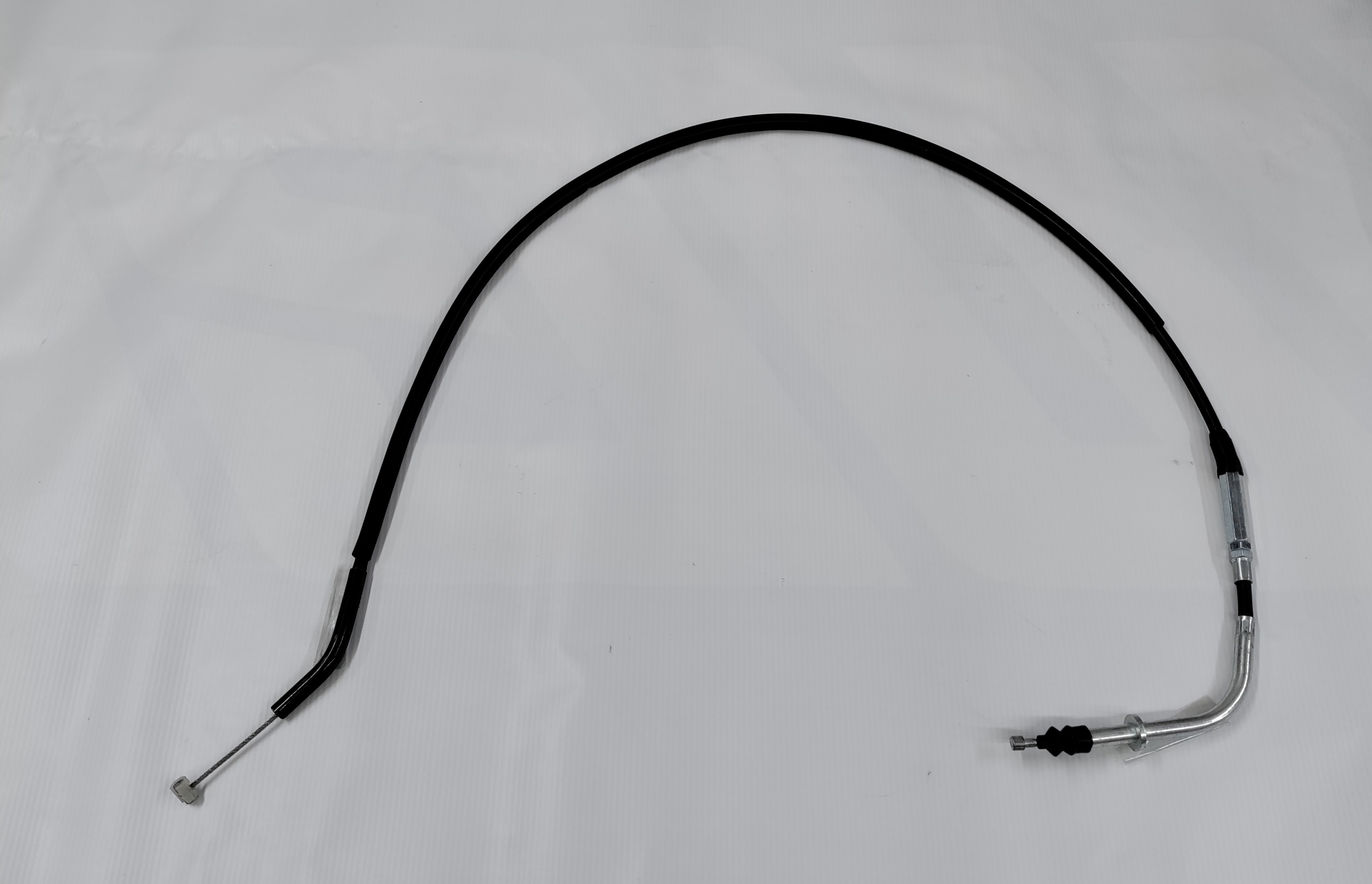 Black Vinyl Clutch Cable - For 06-15 Kawasaki Ninja 650R - Click Image to Close
