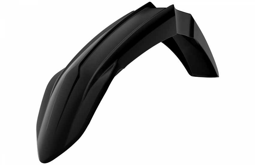 Front Fender - Black - For 10-21 Yamaha YZ/F - Click Image to Close