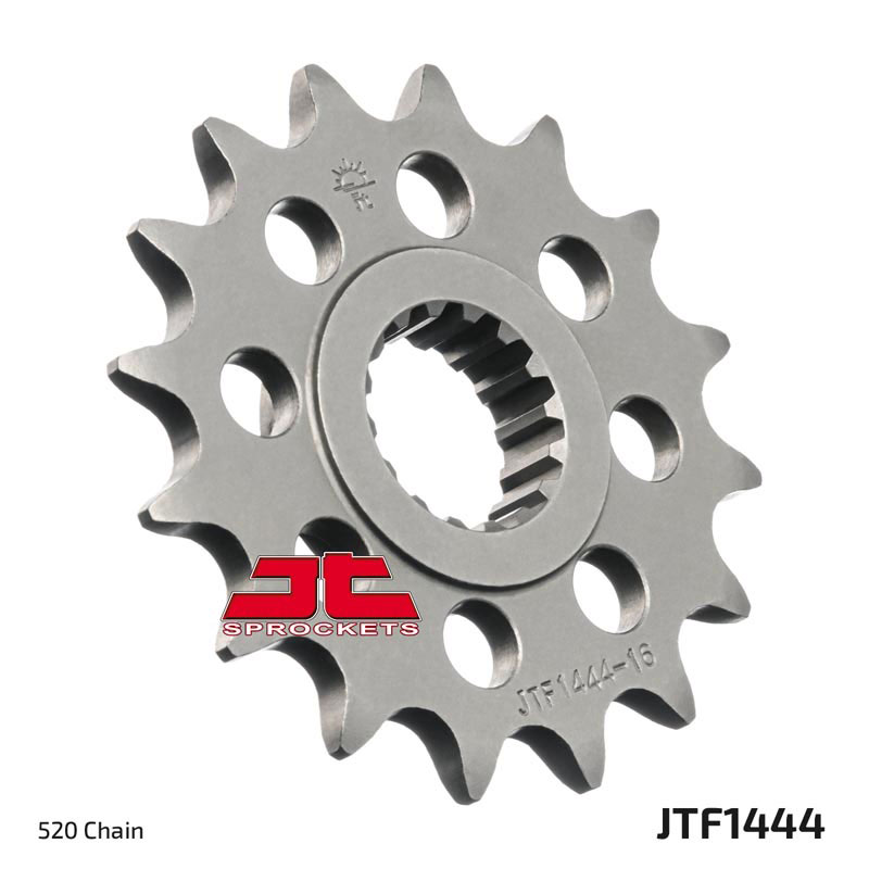 Steel Front Countershaft Sprocket - 16 Teeth 520 Pitch - Click Image to Close
