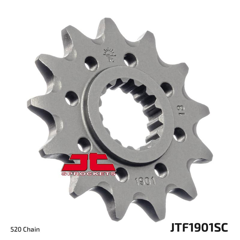 Front Steel Countershaft Sprocket Self Cleaning - 16 Tooth 520 - Click Image to Close