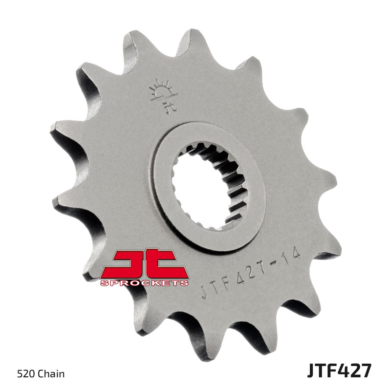 Steel Front Countershaft Sprocket - 13 Teeth - New JT! - Click Image to Close