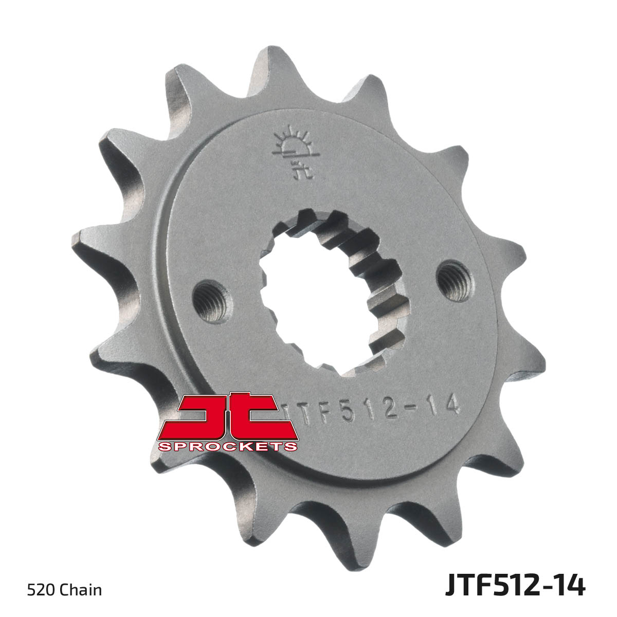 Front Steel Countershaft Sprocket - 13 Tooth 520 - Click Image to Close