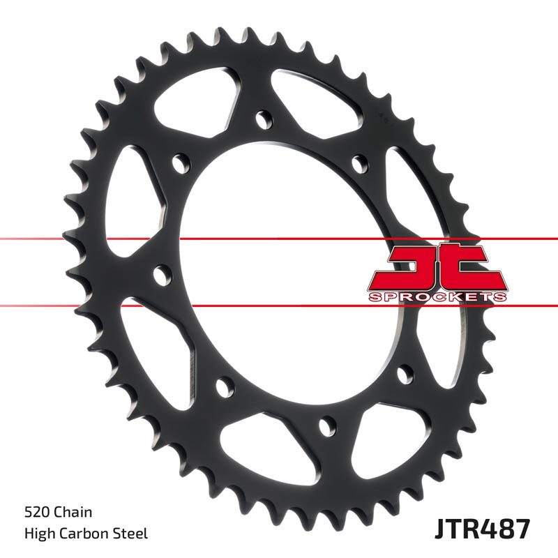 Steel Rear Sprocket - 38 Tooth 520 - For KLX KLR KLE Estrella W800 - Click Image to Close