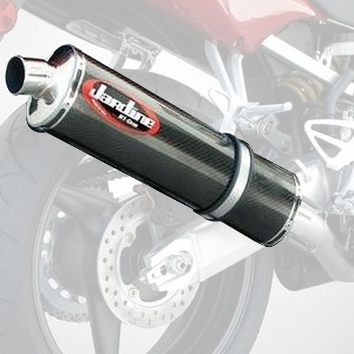 RT1 Carbon Fiber Slip On Exhaust - For 05-10 Triumph Speed Triple - Click Image to Close